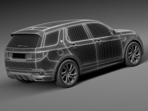 Land Rover Discovery Sport Dynamic 2016 3D Model