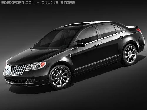 MKZ2010 Modello 3D .c4d .max .obj .3ds .fbx .stl .blend 