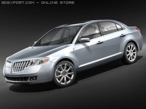 MKZ 2010 3D Model
