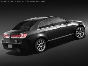 MKZ 2010 3D Model