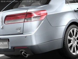 MKZ 2010 3D Model