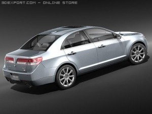 MKZ 2010 3D Model