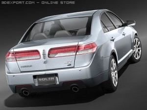 MKZ 2010 3D Model