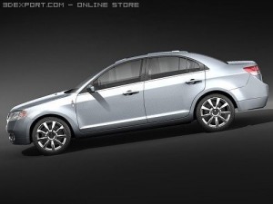 MKZ 2010 3D Model