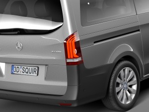 Mercedes-Benz Vito Tourer 2015 3D Model