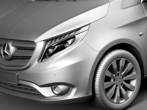Mercedes-Benz Vito Tourer 2015 3D Model