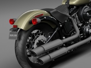 Harley Davidson Softail Slim S Army Design 2016 Modèle 3D