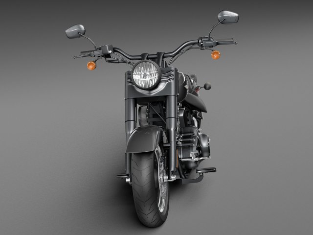Harley davidson fatboy black best sale