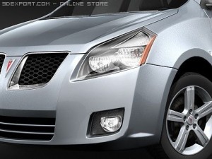 Pontiac vibe Modello 3D