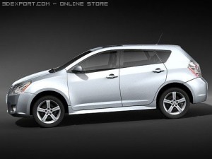 Pontiac vibe Modello 3D