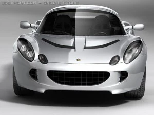 Lotus Elise 2007 3D Model