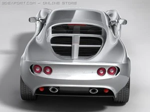 Lotus Elise 2007 3D Model