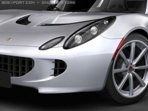 Lotus Elise USA 3D Model