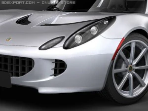 Lotus Elise USA 3D Model