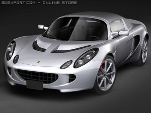 Lotus Elise USA 3D Model
