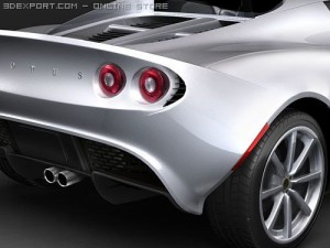 Lotus Elise USA 3D Model