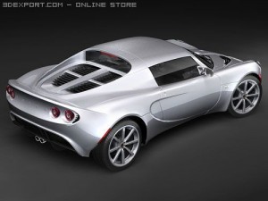 Lotus Elise USA 3D Model