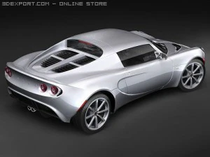 Lotus Elise USA 3D Model