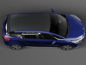 Citroen DS5 2016 Modello 3D