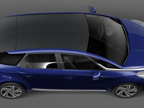 Citroen DS5 2016 3D Model