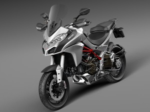 Ducati Multistrada 1200 2015 3D Модель