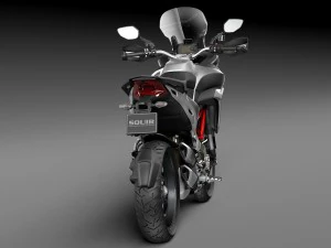 Ducati Multistrada 1200 2015 3D Model