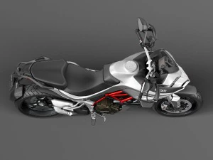 Ducati Multistrada 1200 2015 3D Model