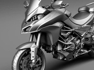 Ducati Multistrada 1200 2015 3D Model