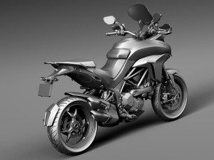Ducati Multistrada 1200 2015 3Dモデル