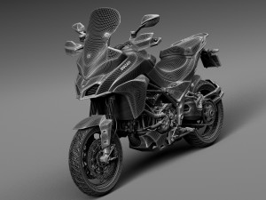 Ducati Multistrada 1200 2015 3Dモデル