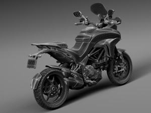 Ducati Multistrada 1200 2015 3Dモデル