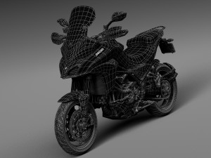 Ducati Multistrada 1200 2015 3Dモデル