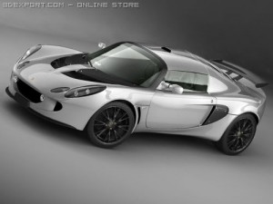 Lotus Exige 2006 3D 모델