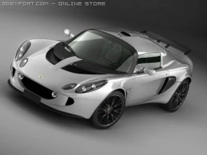 Lotus Exige 2006 3D Model