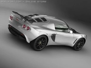 Lotus Exige 2006 3D Model