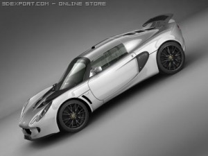 Lotus Exige 2006 Model 3D