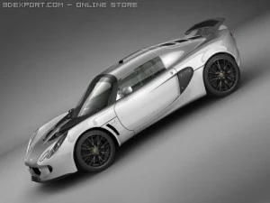Lotus Exige 2006 3D Model