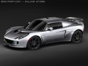 Lotus Exige USA 3D Model