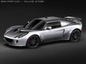 Lotus Exige AS Model 3D