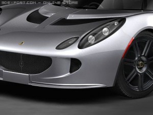 Lotus Exige USA 3D 模型