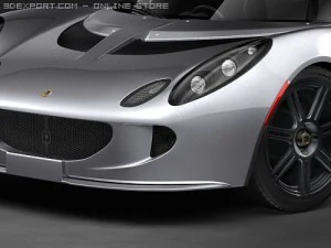 Lotus Exige USA 3D Model