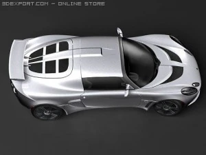 Lotus Exige USA 3D Model