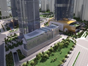 Shanghai Tower Downtown 3D Model