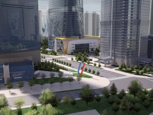 Shanghai Tower Downtown 3D Model