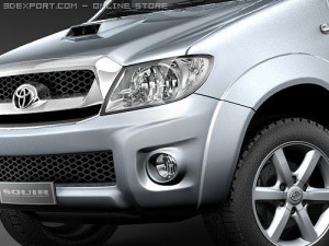 Toyota Hilux 2009 Model 3D