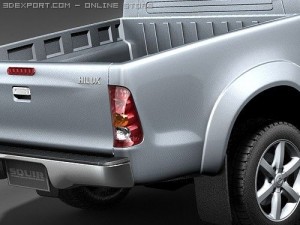 Toyota Hilux 2009 Model 3D