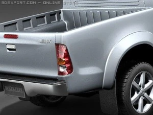 Toyota Hilux 2009 3D Model