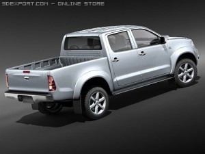 Toyota Hilux 2009 Model 3D
