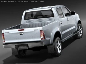 Toyota Hilux 2009 3D Model