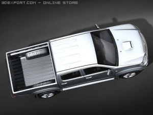 Toyota Hilux 2009 3D Model
